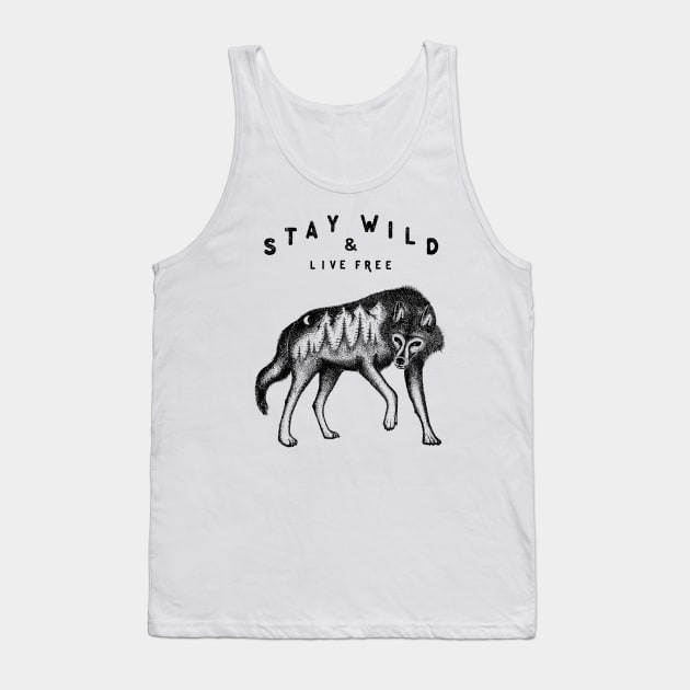 STAY WILD Tank Top by vincentcousteau